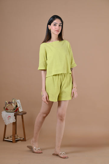 The Athens Coord Set ( Celery Green)