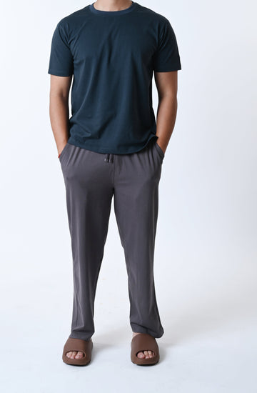 Tulum Crew Neck T-shirt (Navy Blue)