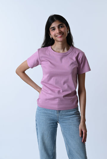 The Ultimate Comfort Tee (MAUVE)