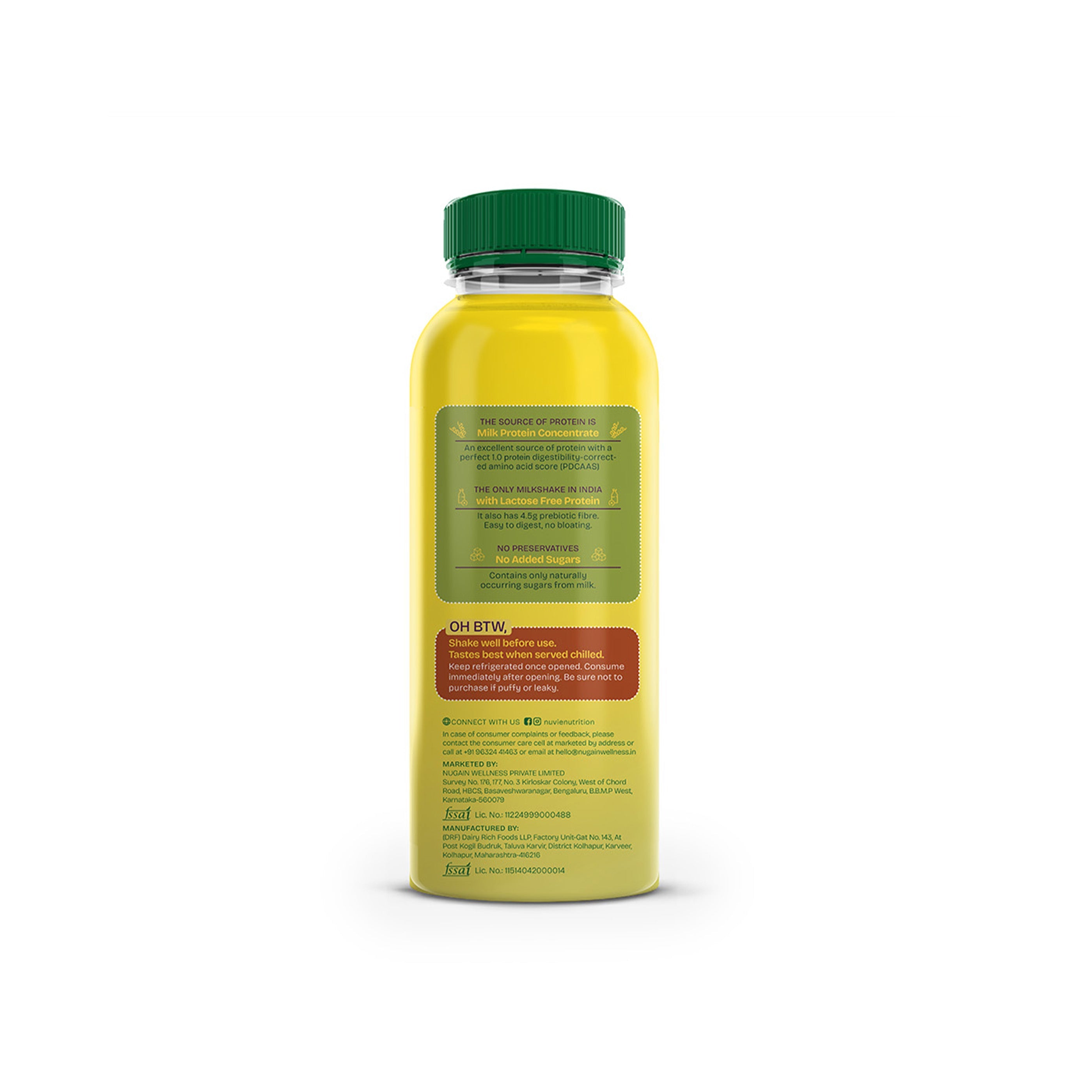 20g Protein Shake - Kesar Pista
