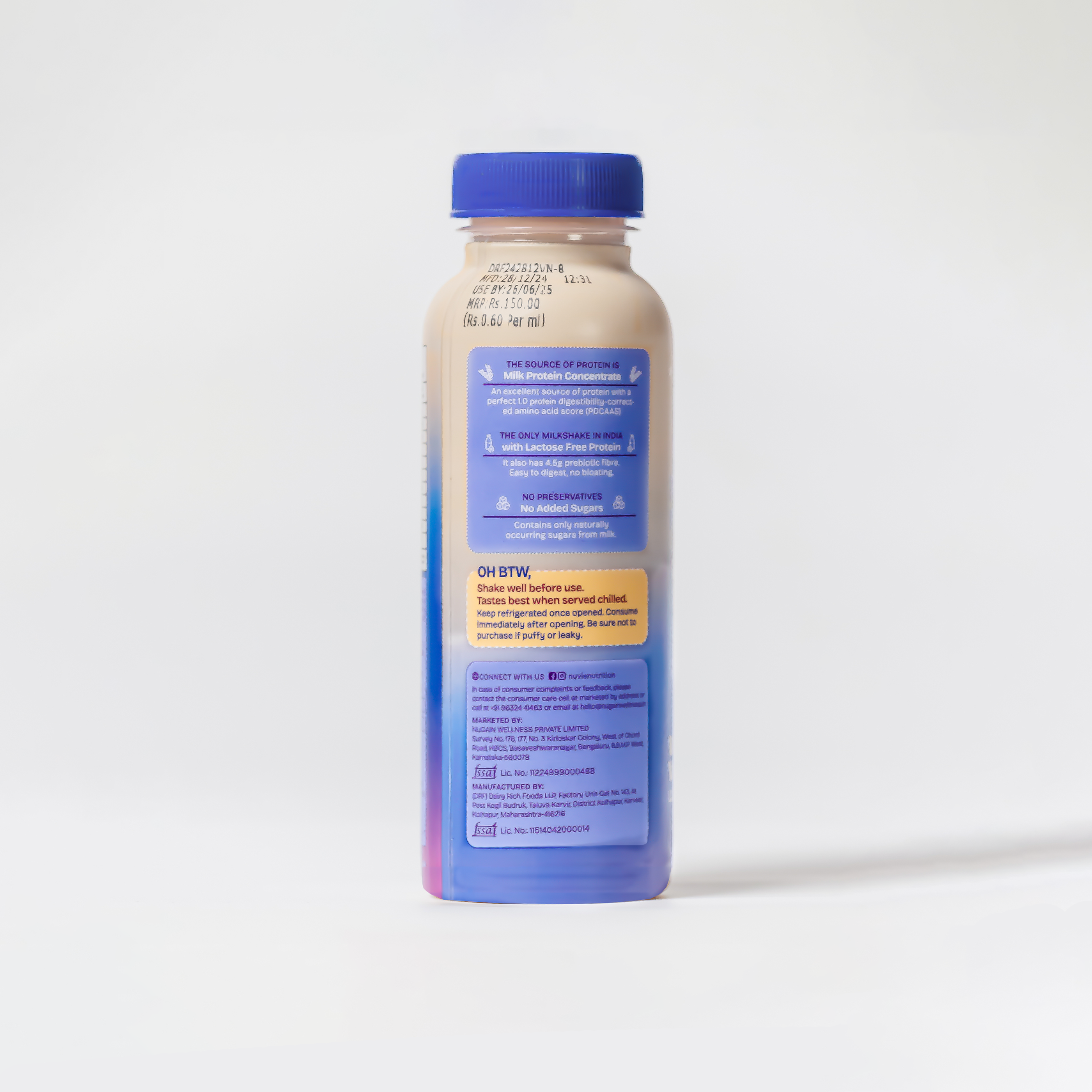 20g Protein Shake - Vanilla