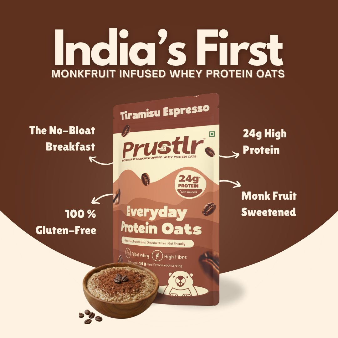 Everyday Protein Oats | Tiramisu Espresso | Pack of 5 x 60g