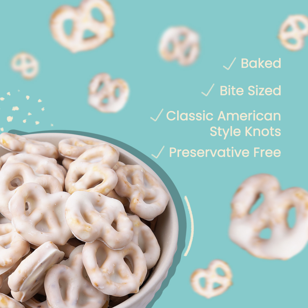 White Choco Pretzels