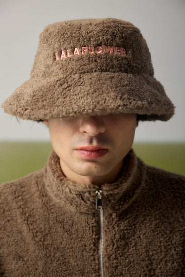 SHERPA BUCKET HAT IN LALA GREEN