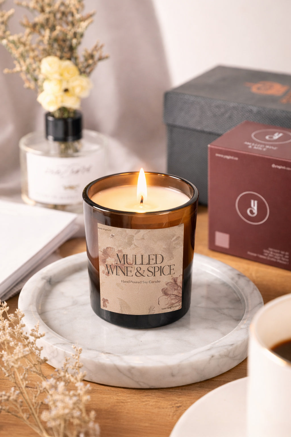 Yoginii Mulled Wine & Spice candle