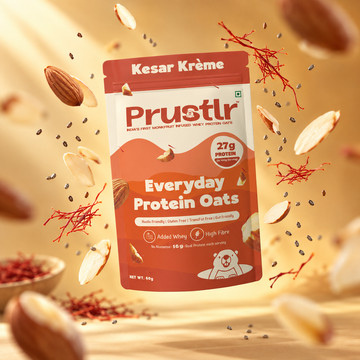 Everyday Protein Oats | Kesar Krème | Pack of 5 x 60g