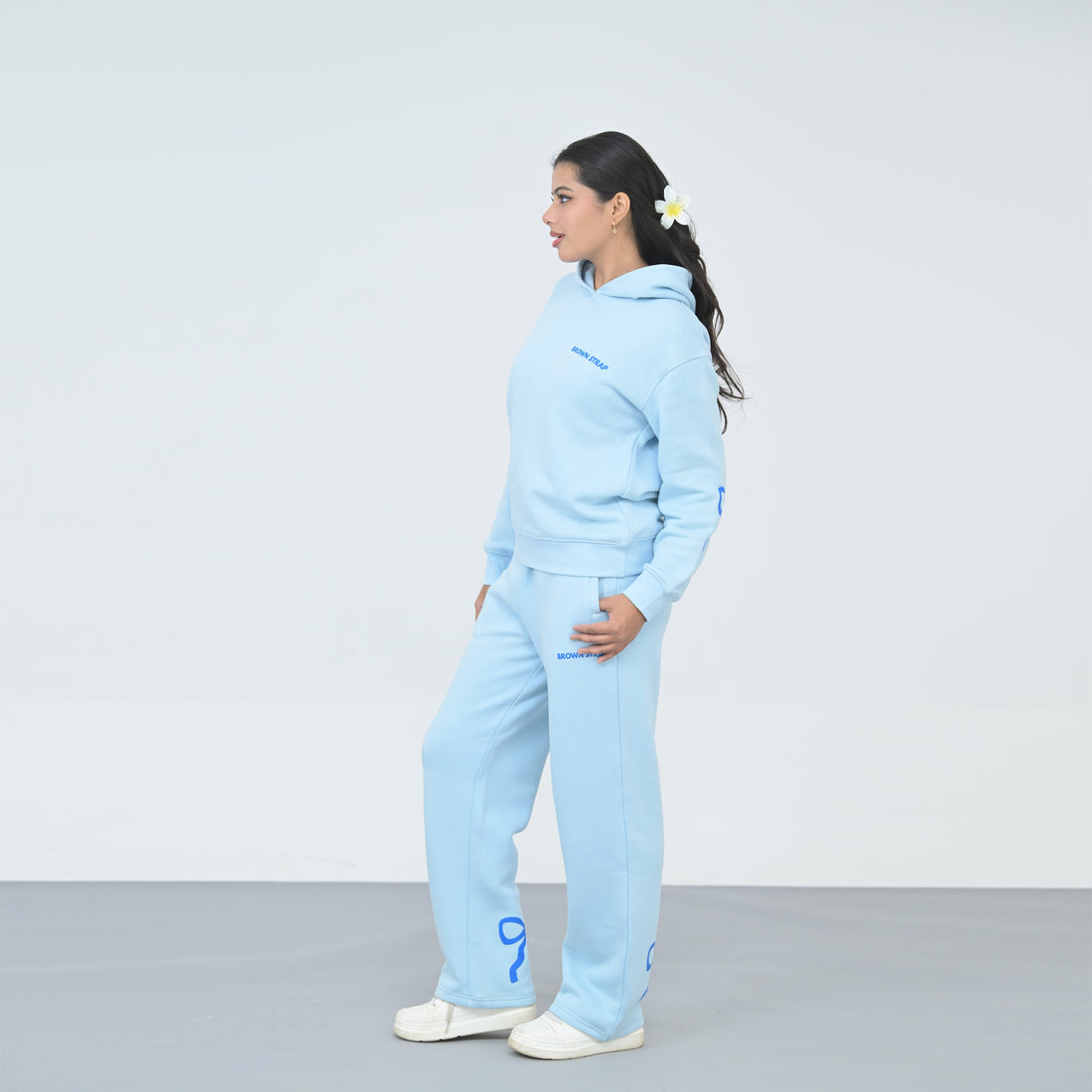 Supima Cotton Fleece Hoodie Set