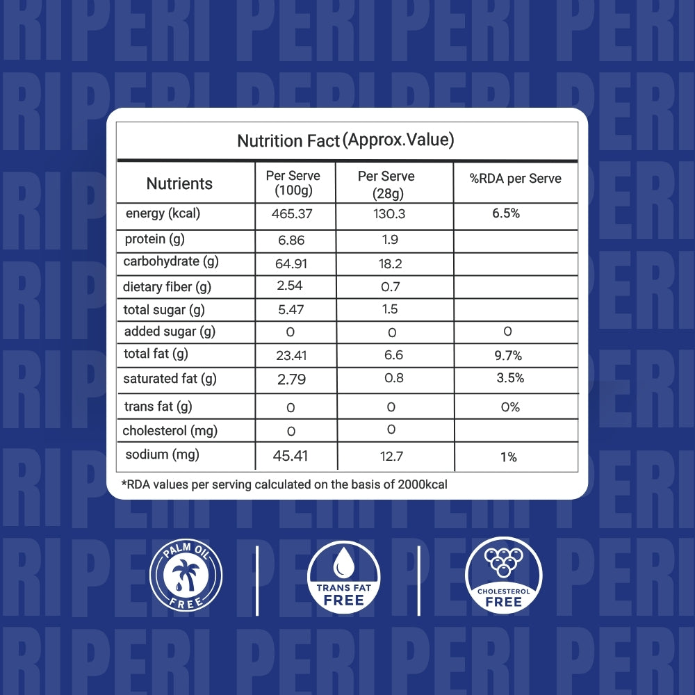 Snaaqz Roasted and Flavoured Makhana | Peri Peri Makhana | Pack of (3 x 30gm) | Namkeen Snacks & Puffed Snacks | Healthy Snack | Cholesterol Free | Gluten Free | Rich In Protein & Fibre