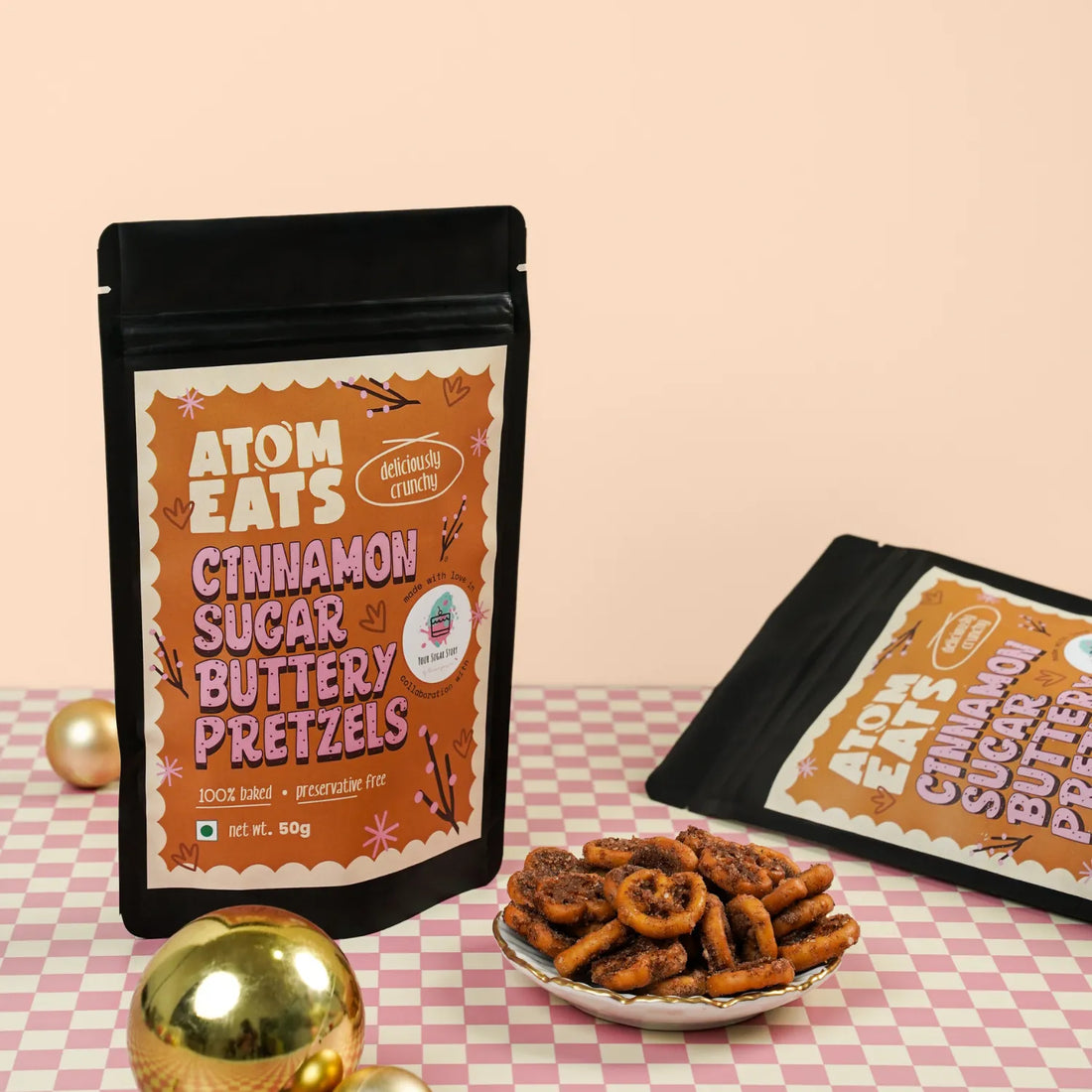 Cinnamon Butter Pretzel Knots