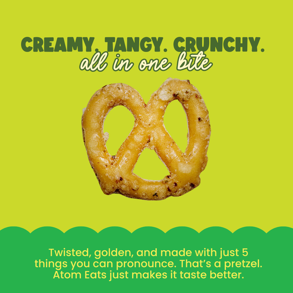 Cream N' Onion Pretzels