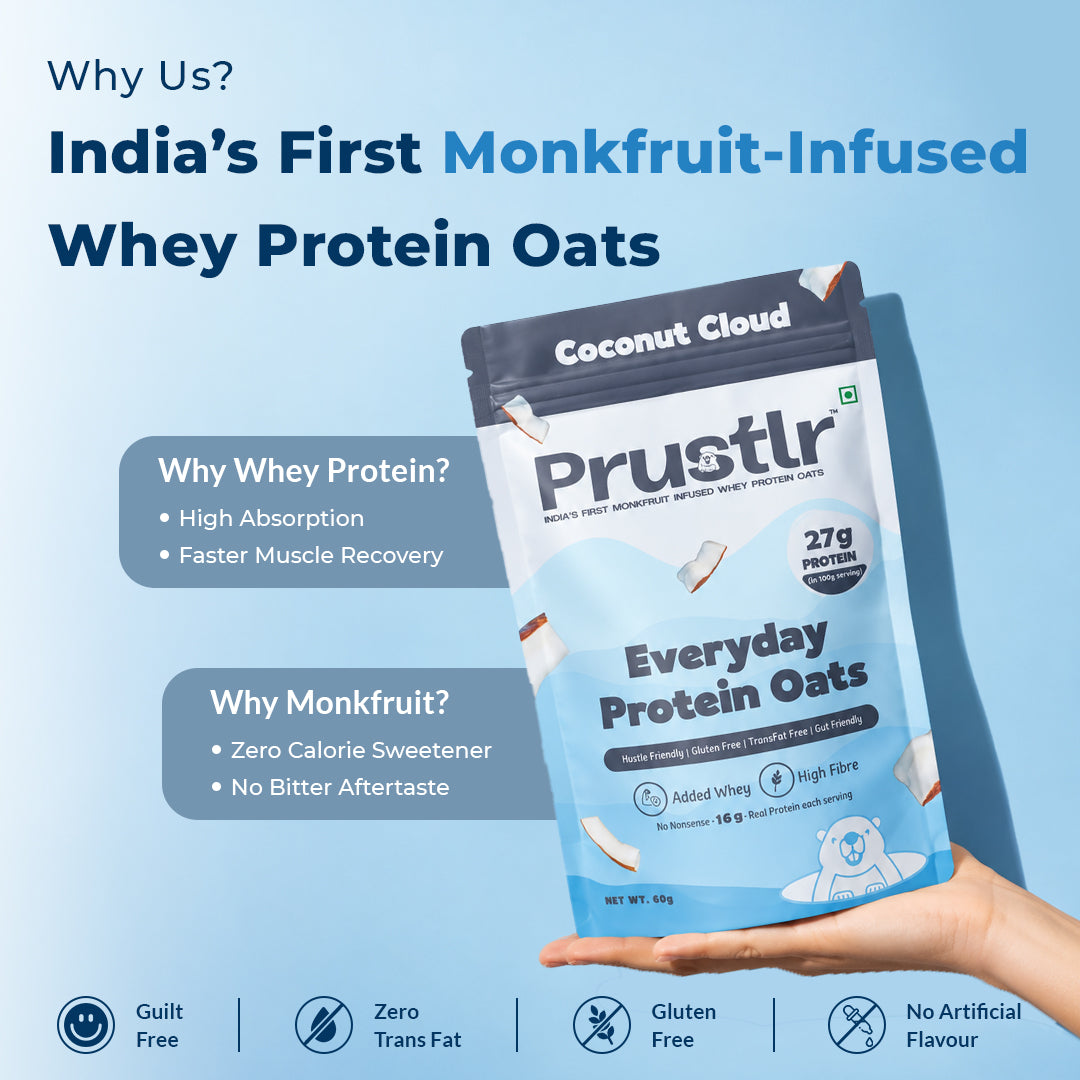 Everyday Protein Oats | Coconut Cloud | Pack of 8 x 60g