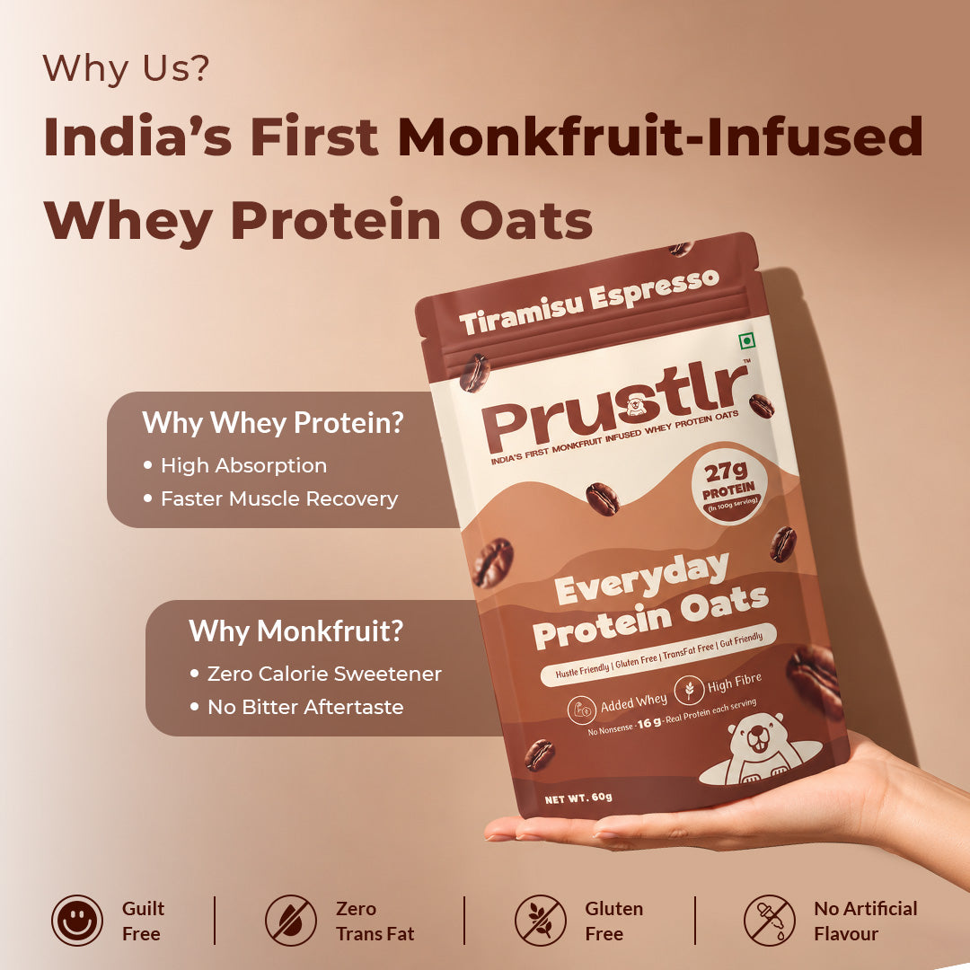 Everyday Protein Oats | Tiramisu Espresso | Pack of 8 x 60g