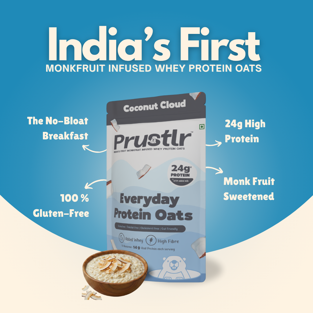 Everyday Protein Oats | Coconut Cloud | Pack of 8 x 60g
