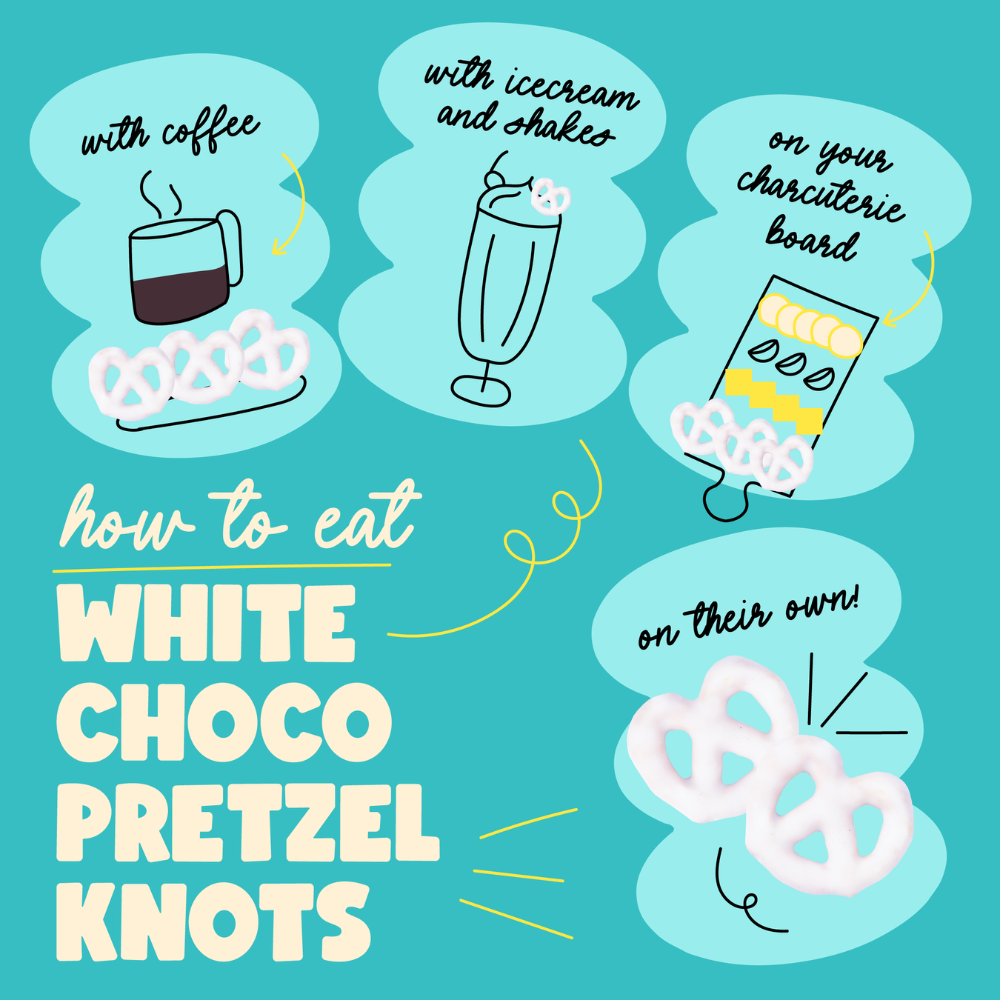 White Choco Pretzels