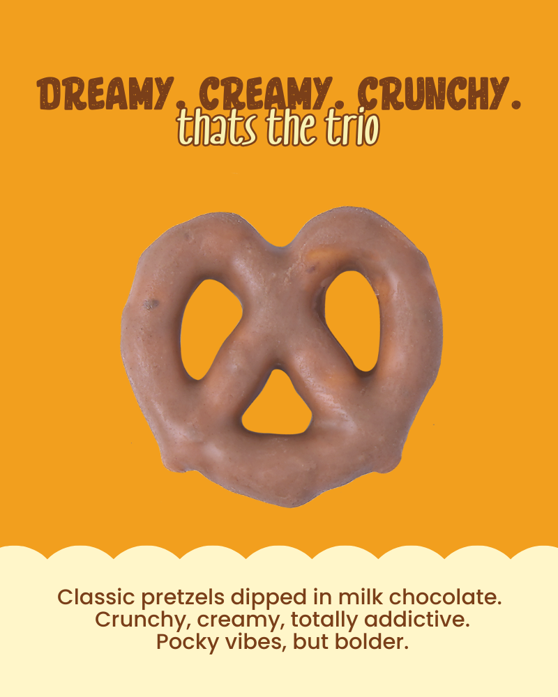 Milk Choco Pretzels