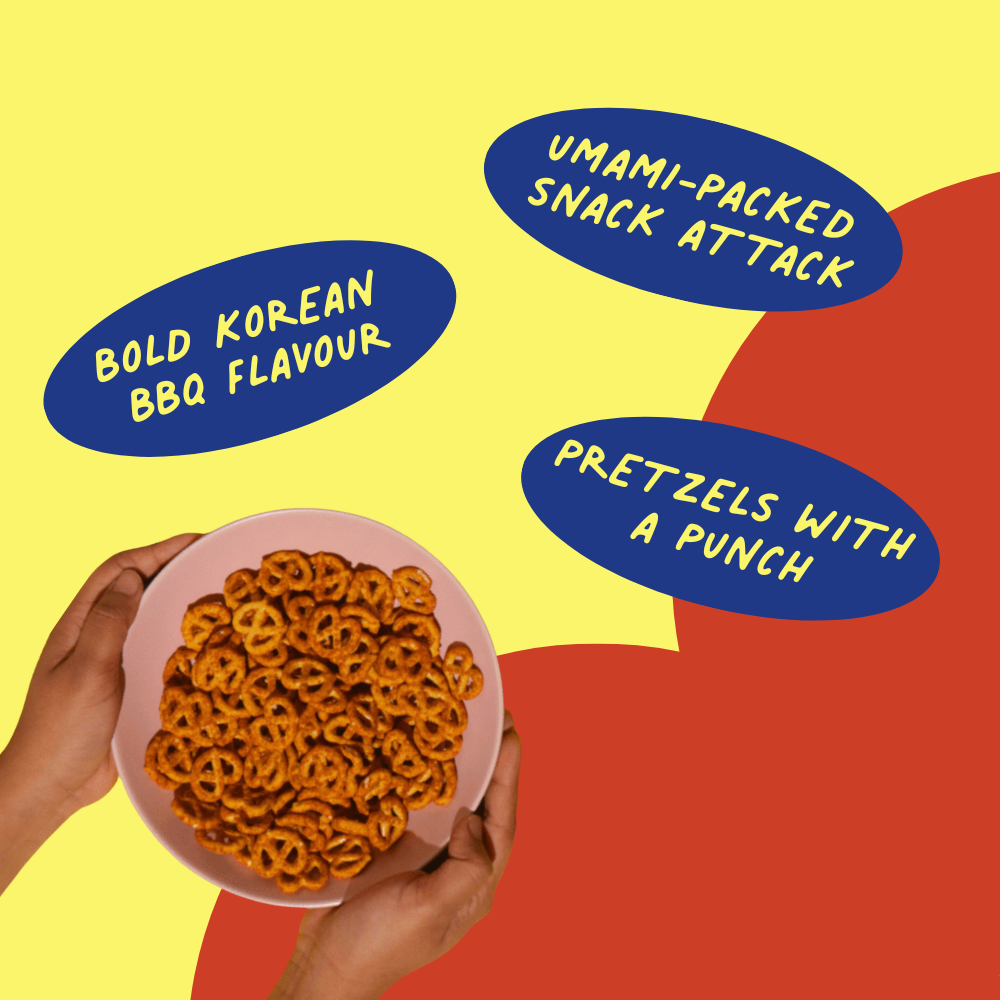 Korean BBQ Pretzels