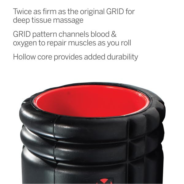 Triggerpoint GRID X Foam Roller 13" Extra-Firm Density