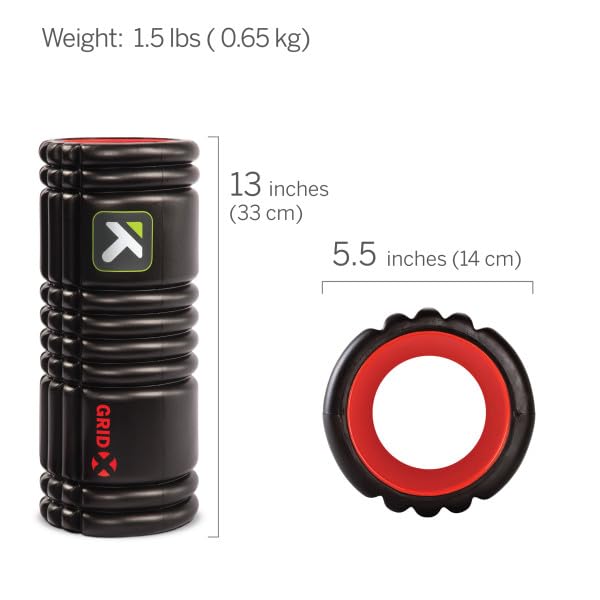 Triggerpoint GRID X Foam Roller 13" Extra-Firm Density