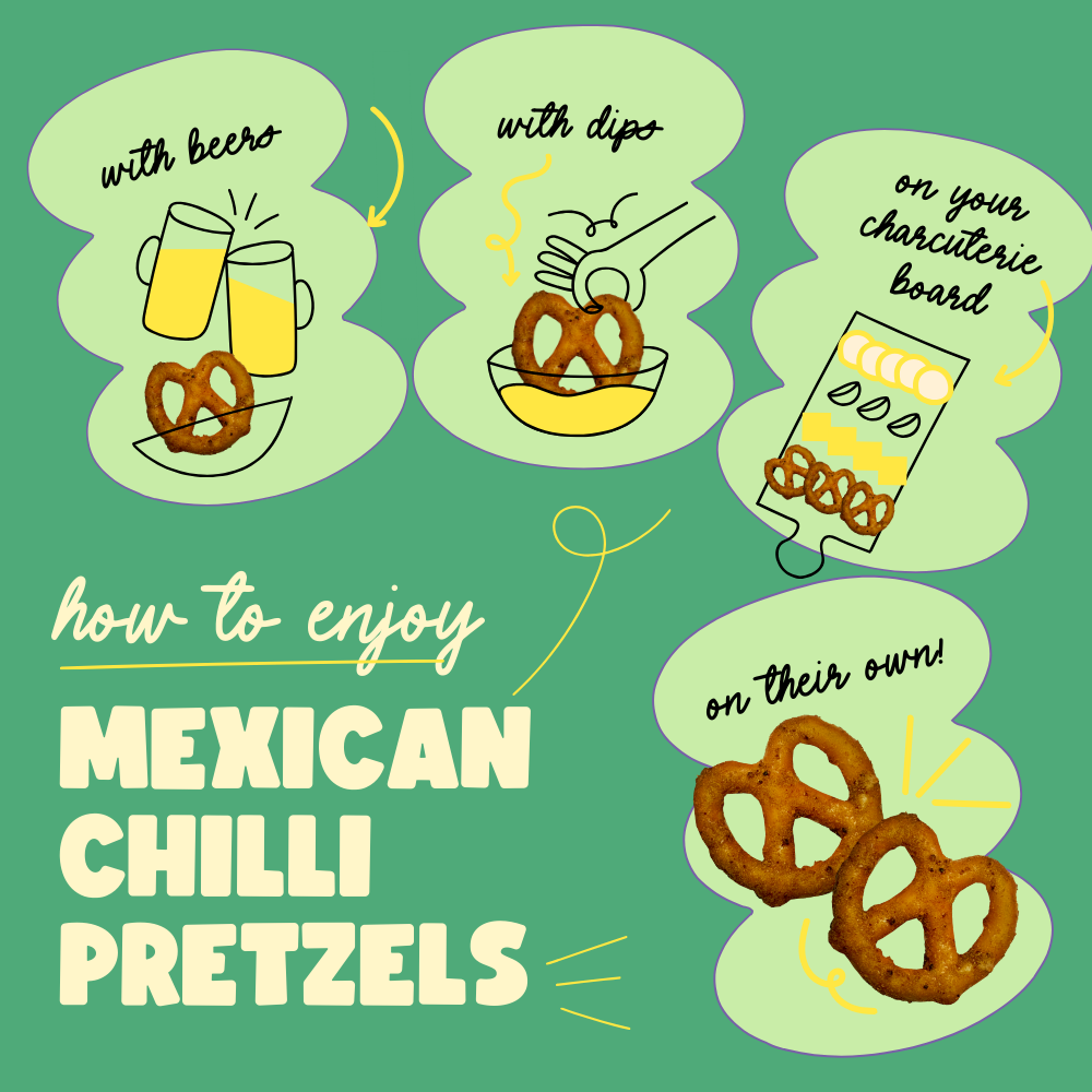 Mexican Chilli Pretzels