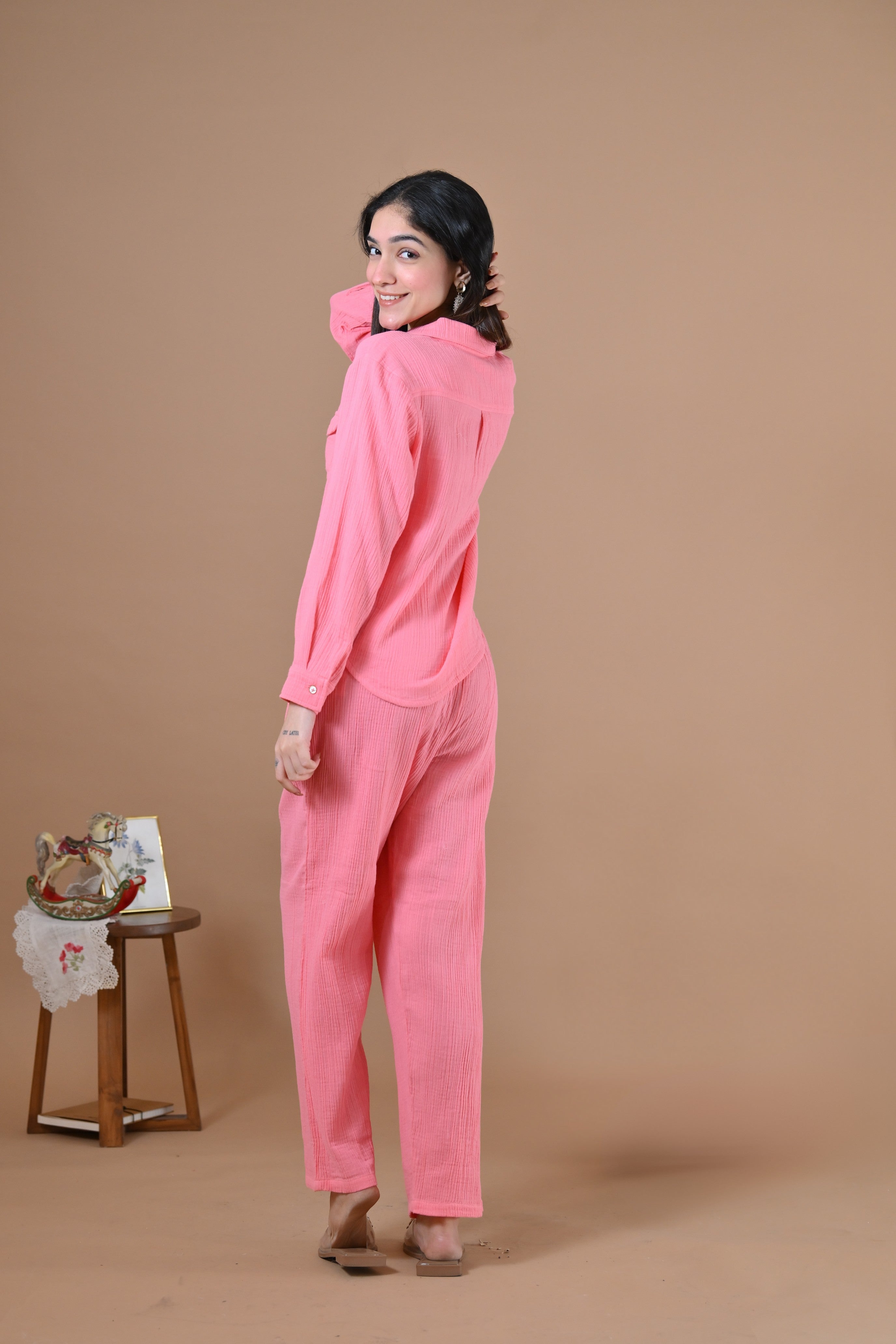 Annie Coord Set (Blush Pink)