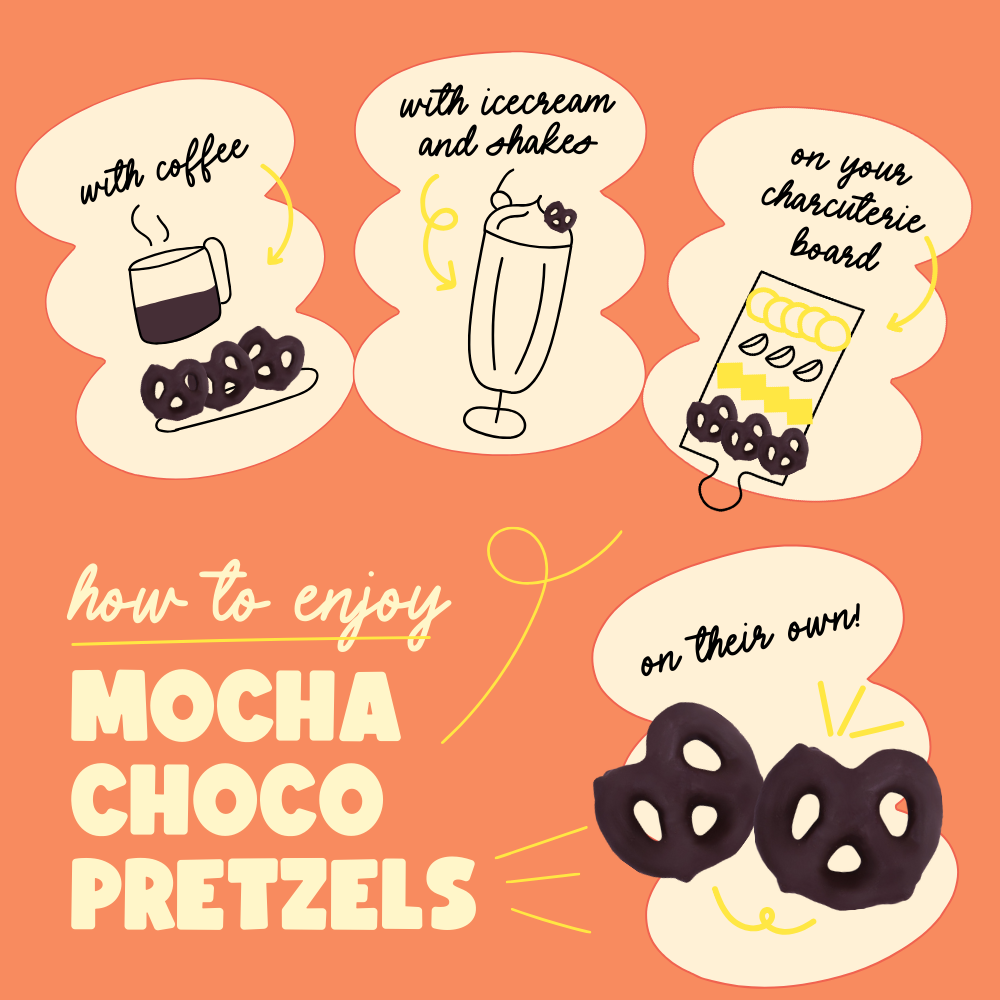 Mocha Choco Pretzels
