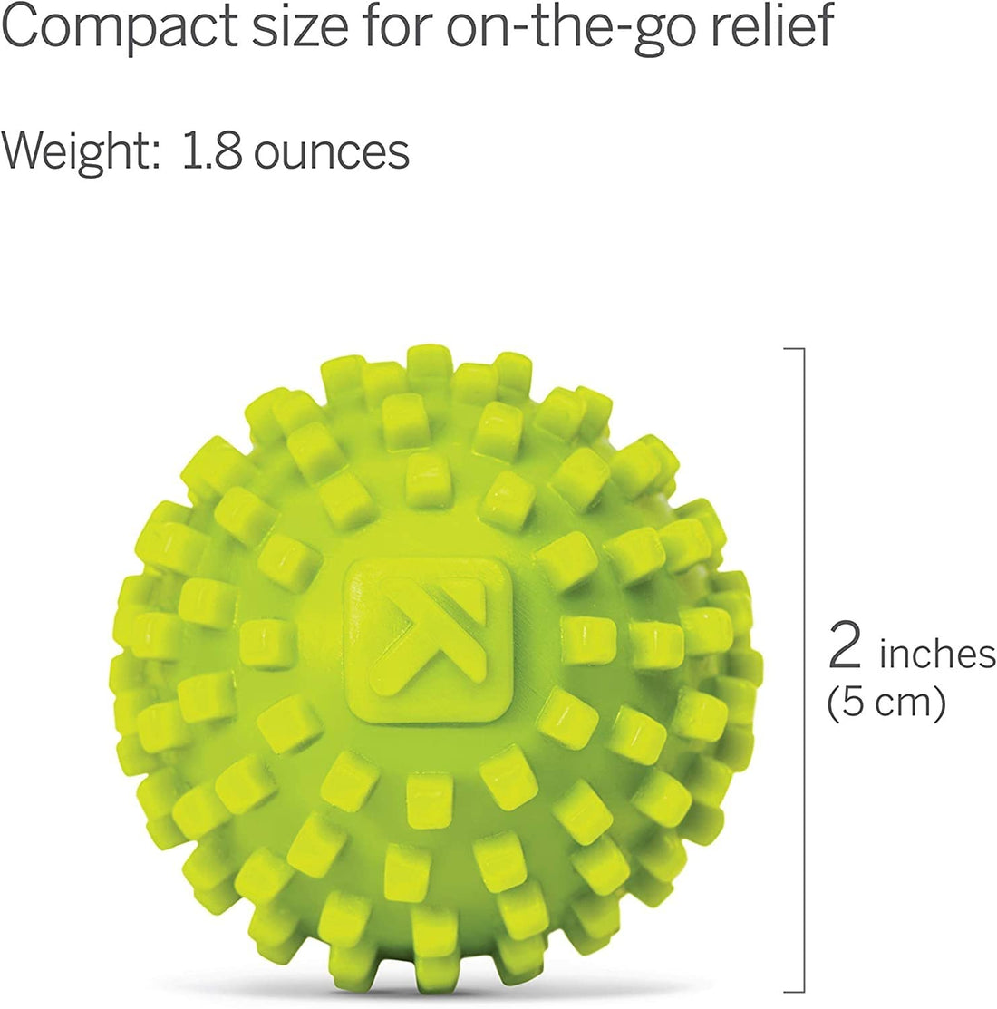 TriggerPoint MobiPoint Textured Massage Ball for Targeted Foot Pain Relief, 2"
