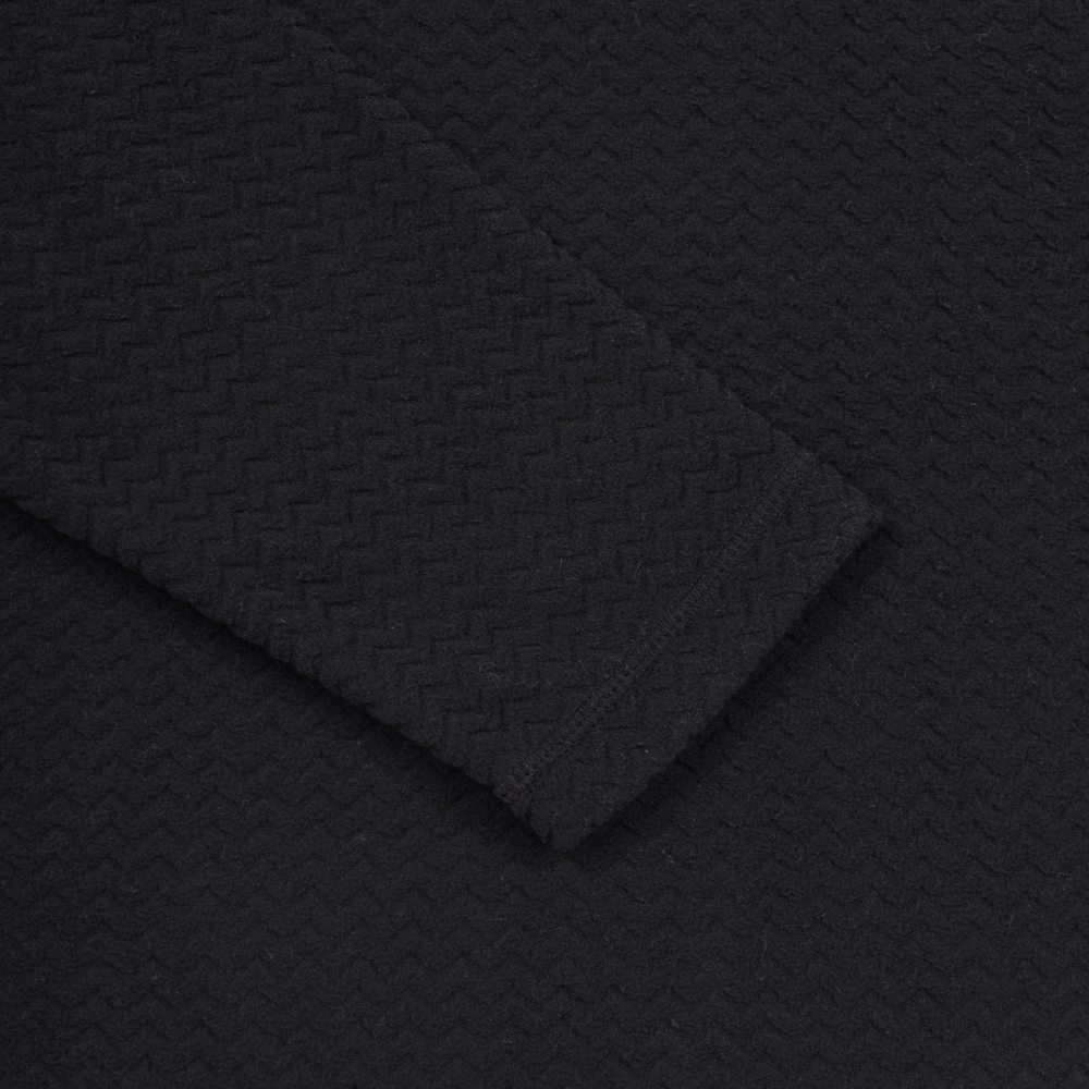 MEN'S FLEECE ZIP-UP T-SHIRT