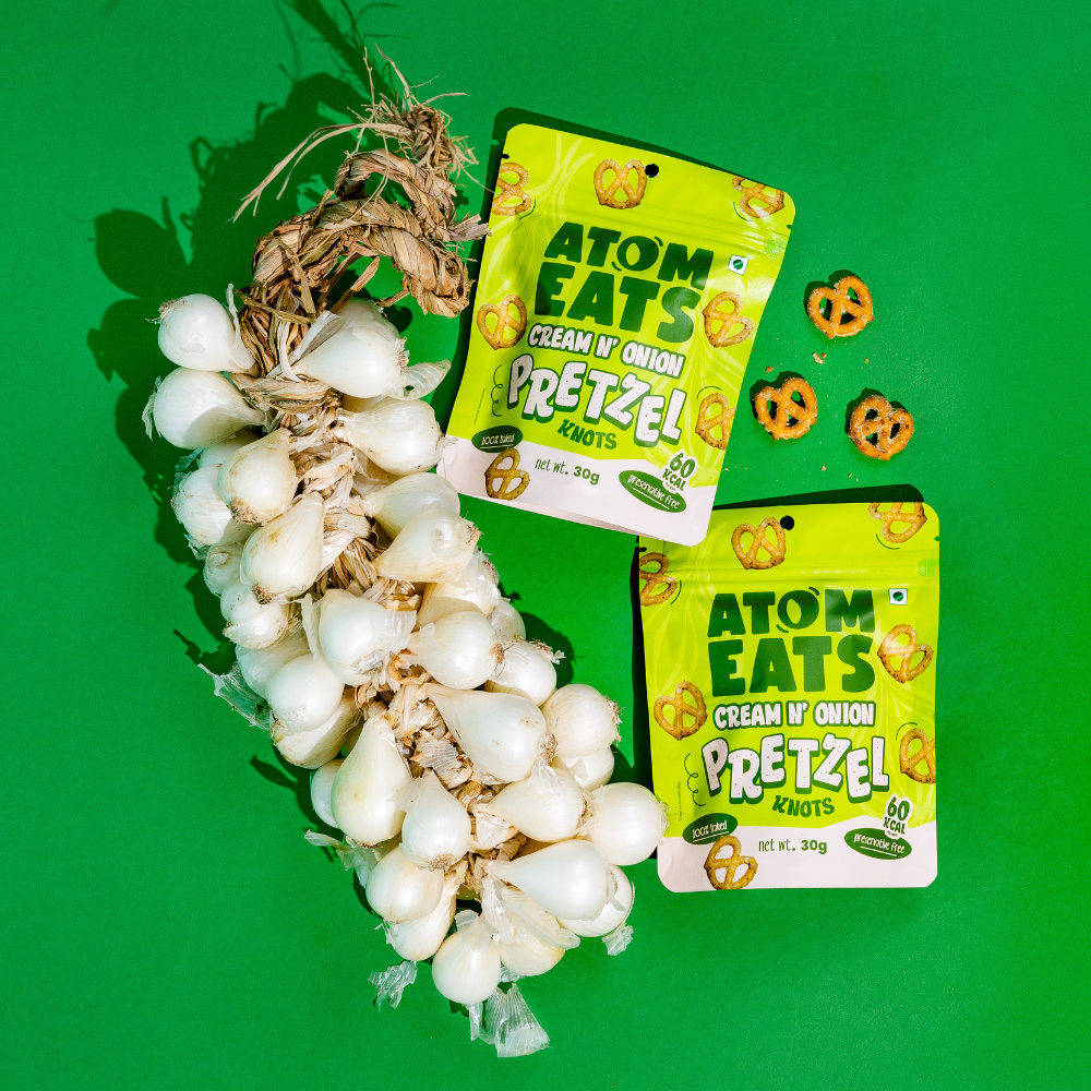 Cream N' Onion Pretzels