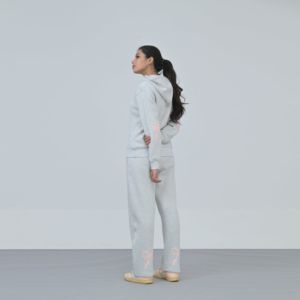 Supima Cotton Fleece Hoodie Set