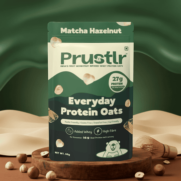 Everyday Protein Oats | Matcha Hazelnut | Pack of 5 x 60g