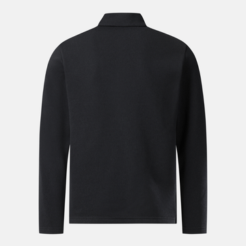 MEN'S KNIT-FACE ZIP-UP T-SHIRT