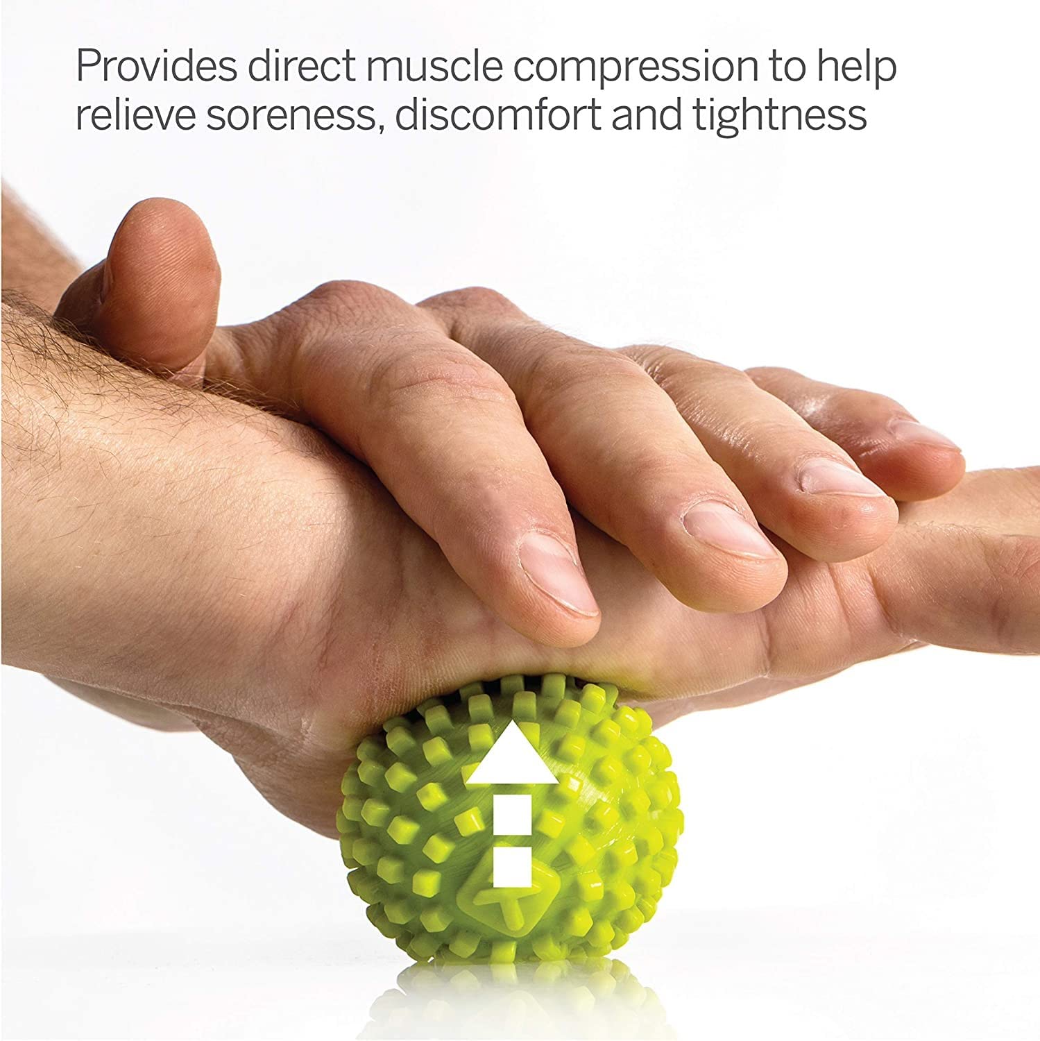 TriggerPoint MobiPoint Textured Massage Ball for Targeted Foot Pain Relief, 2"