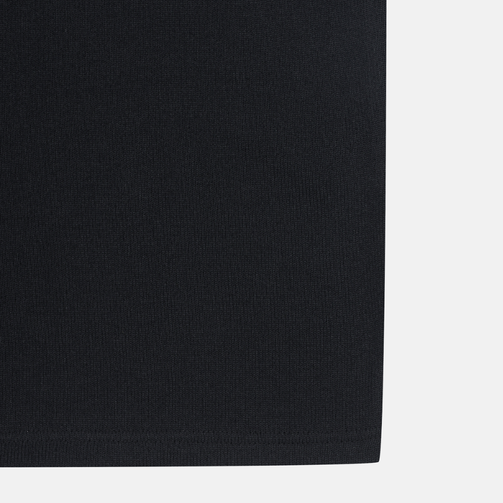 MEN'S KNIT-FACE ZIP-UP T-SHIRT
