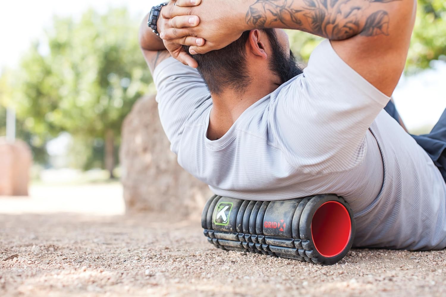 Triggerpoint GRID X Foam Roller 13" Extra-Firm Density