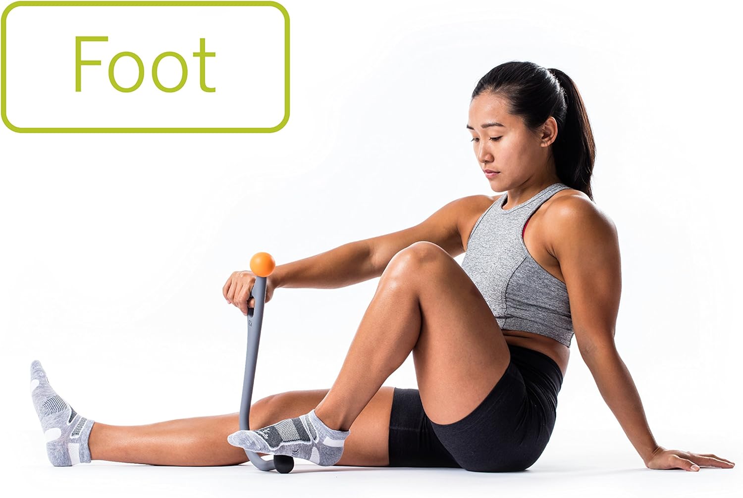 TriggerPoint AcuCurve Massage Cane, Relieves Muscle Aches and Pains in Shoulders, Spine, and Neck Self Massage Tool