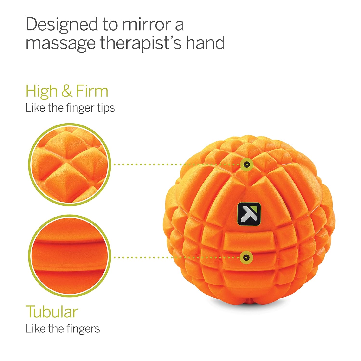 TriggerPoint GRID Ball Foam Massage Ball, 5"