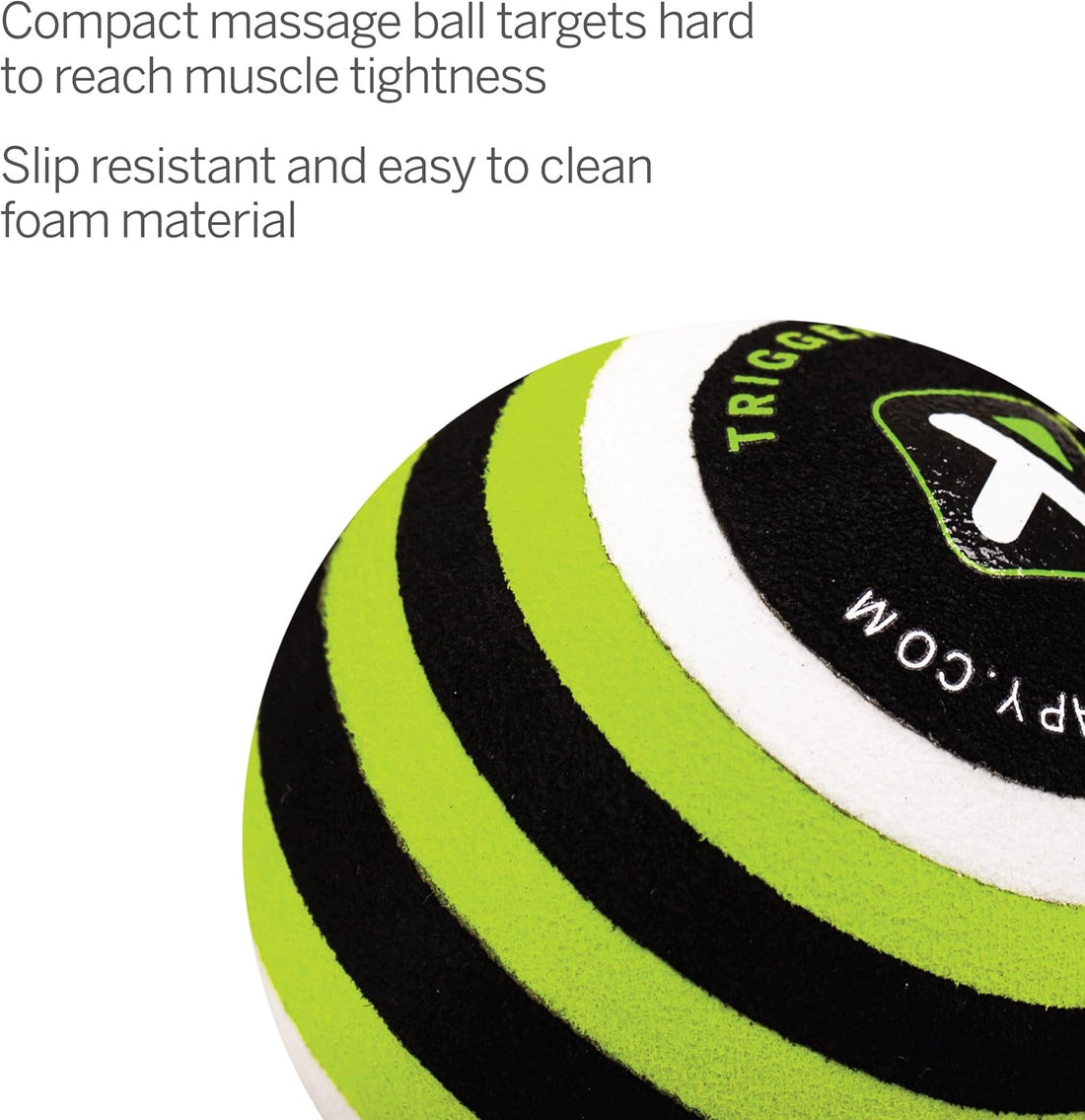 TriggerPoint MB1 Foam Massage Ball for Deep-Tissue Massage, 2.6-Inch
