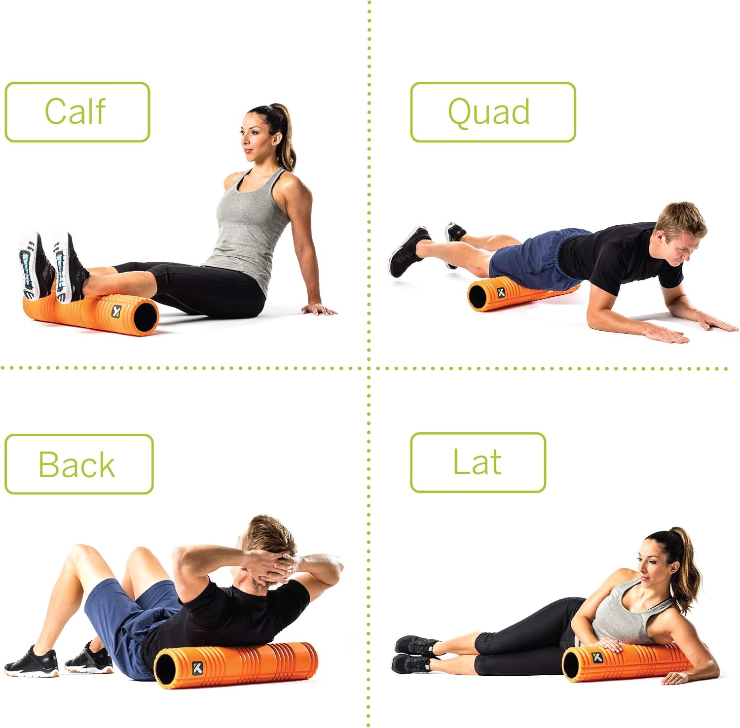 TriggerPoint GRID® 2.0  26" Foam Roller, Large Hollow Core Foam Roller