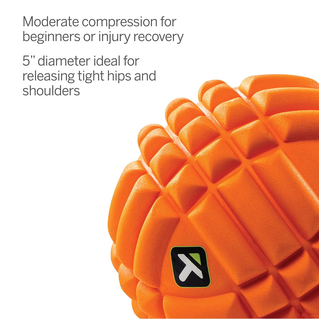 TriggerPoint GRID Ball Foam Massage Ball, 5"