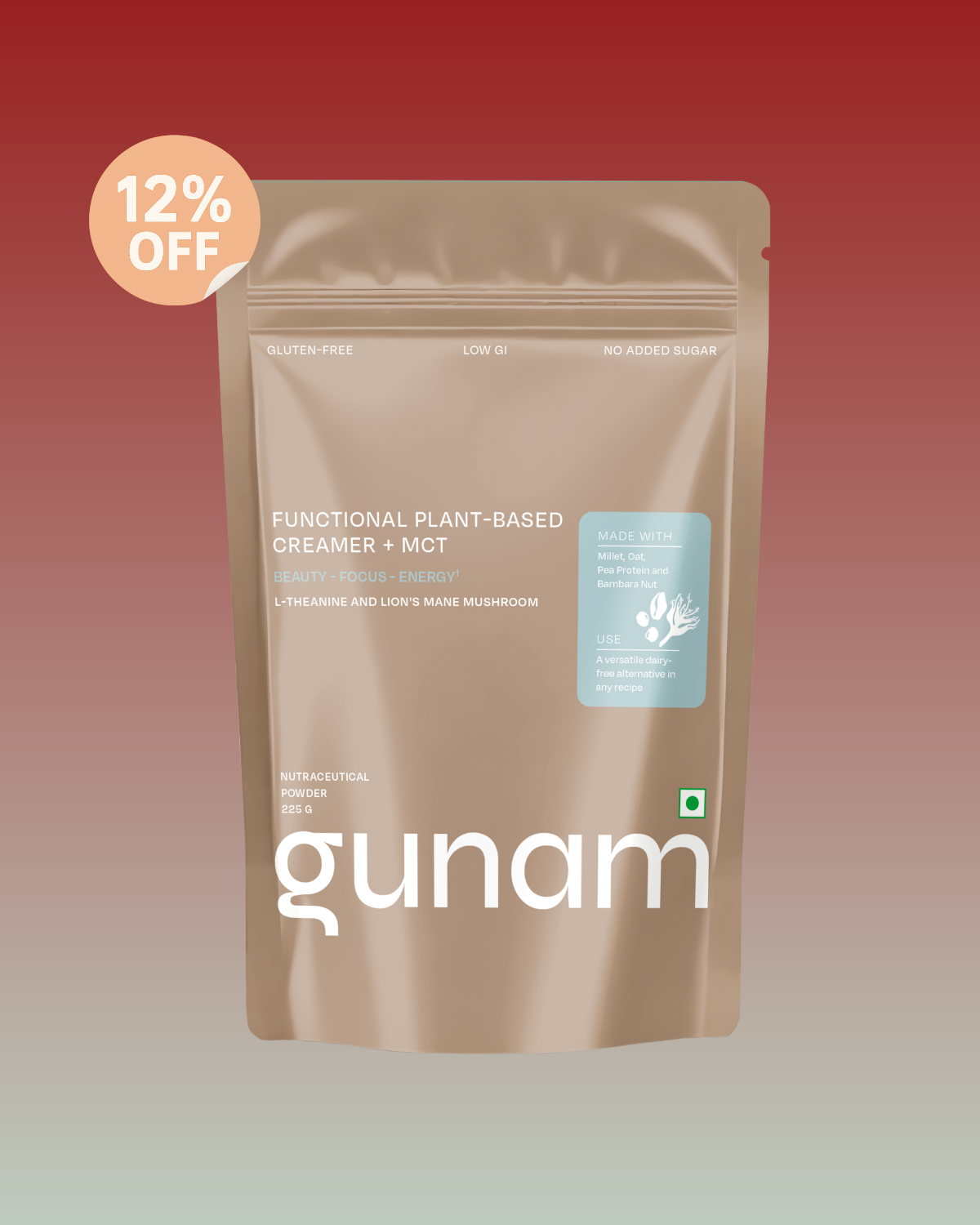 Functional Plant-Based Creamer + MCT