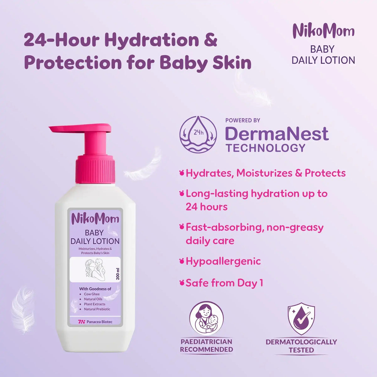 NikoMom Baby Daily Lotion