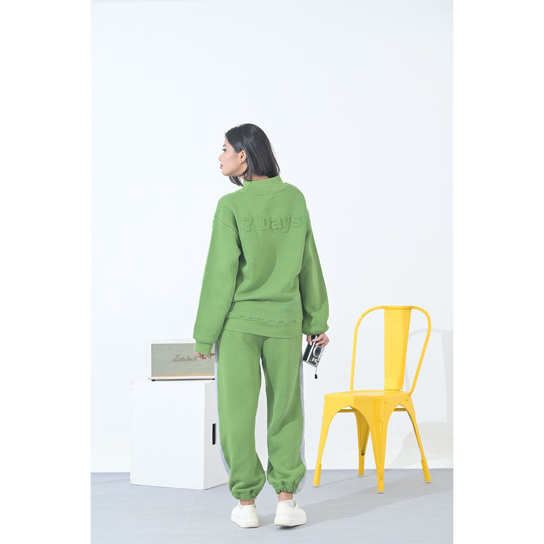 100% Supima Cotton Unisex Sweatpants (Solid Green)