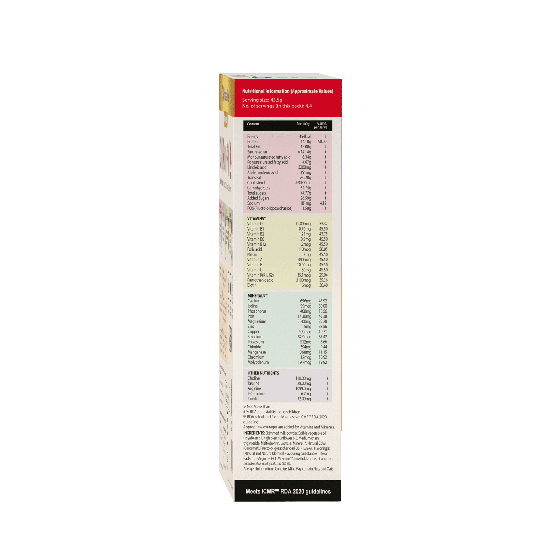 ChilRun Full 2+, Kesar Badam, 200g, Carton