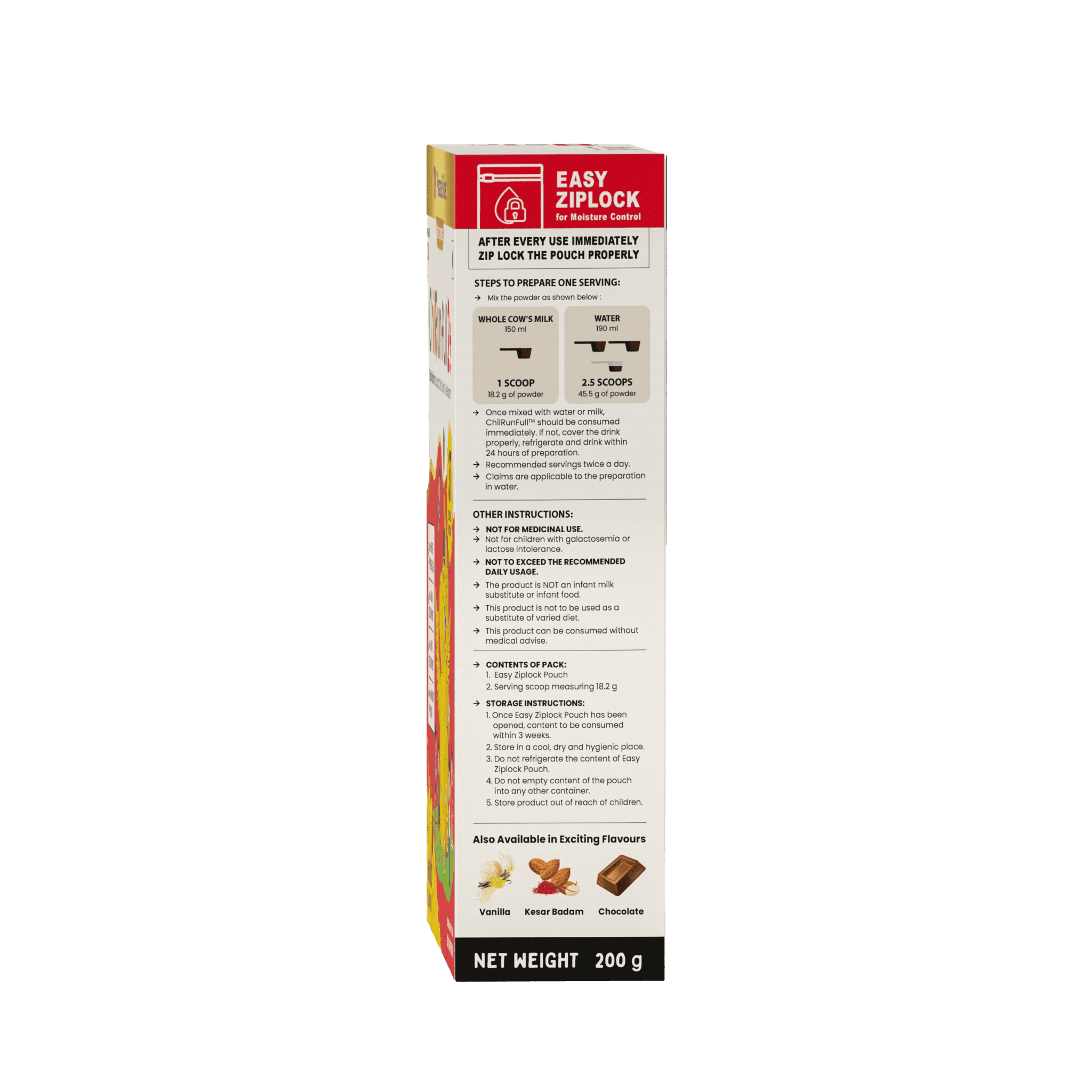 ChilRun Full 2+, Mango, 200g, Carton