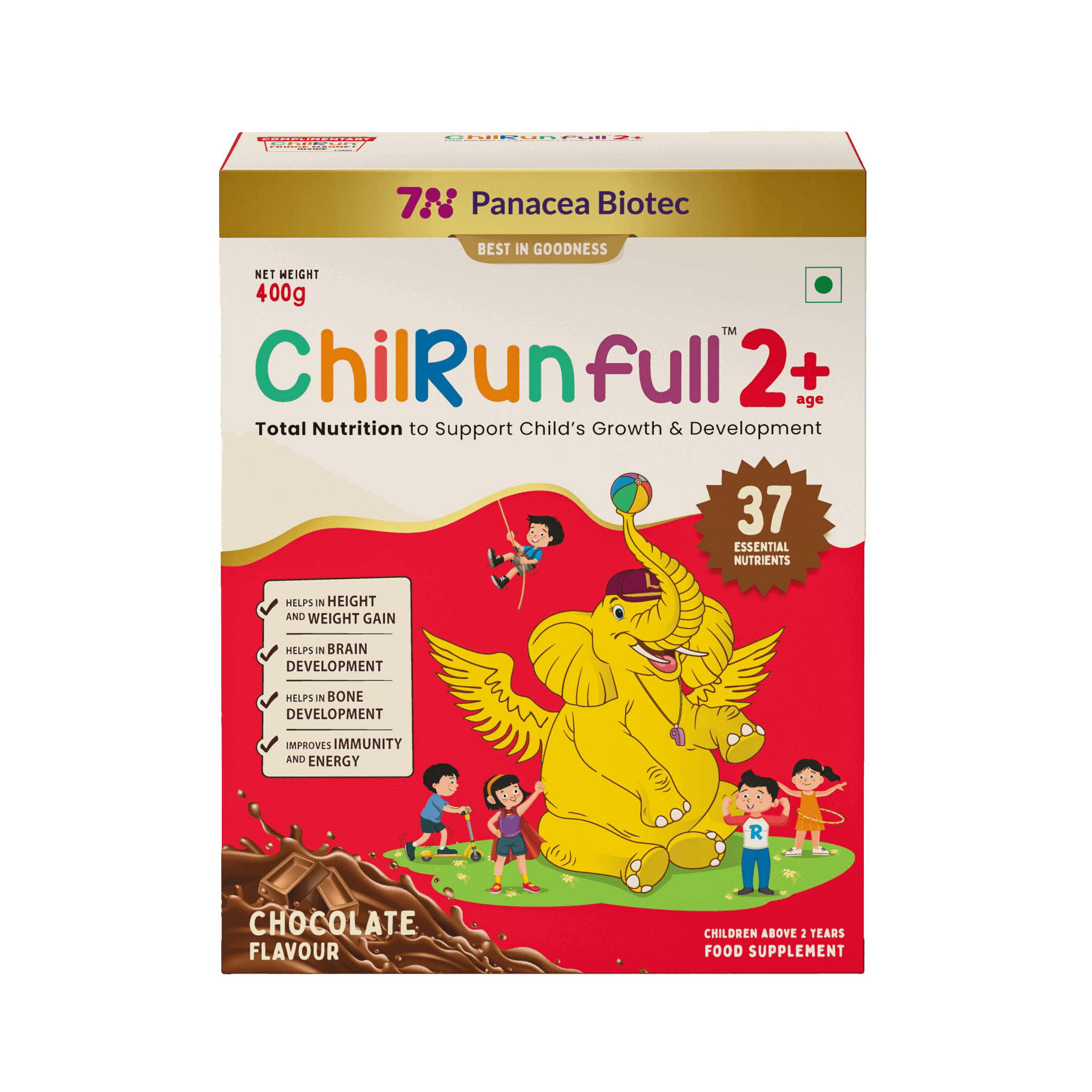 Chocolate, 400g, Carton