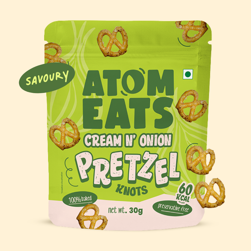 Cream N' Onion Pretzels