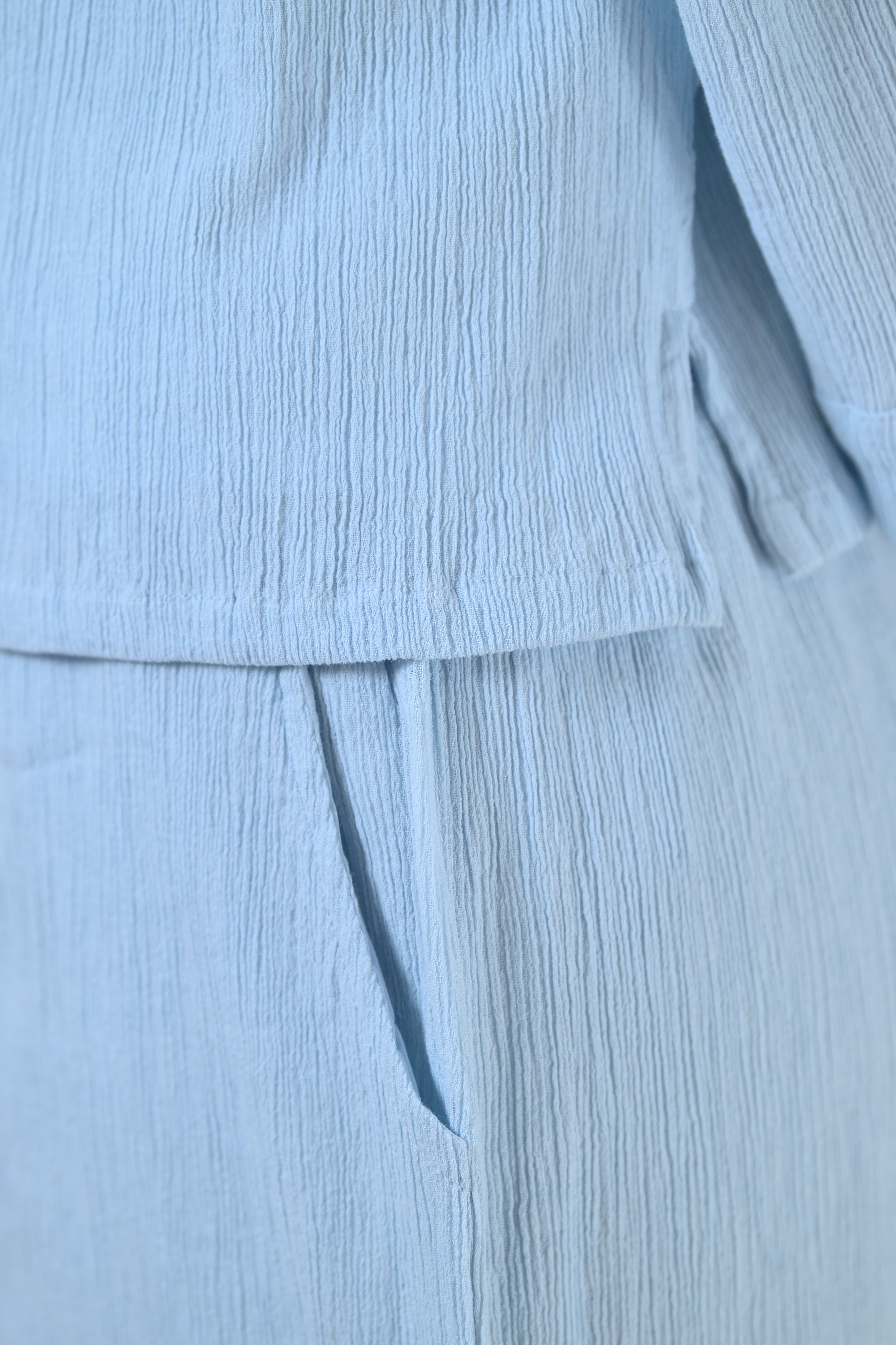 The Sicily Coord Set  (Baby Blue)