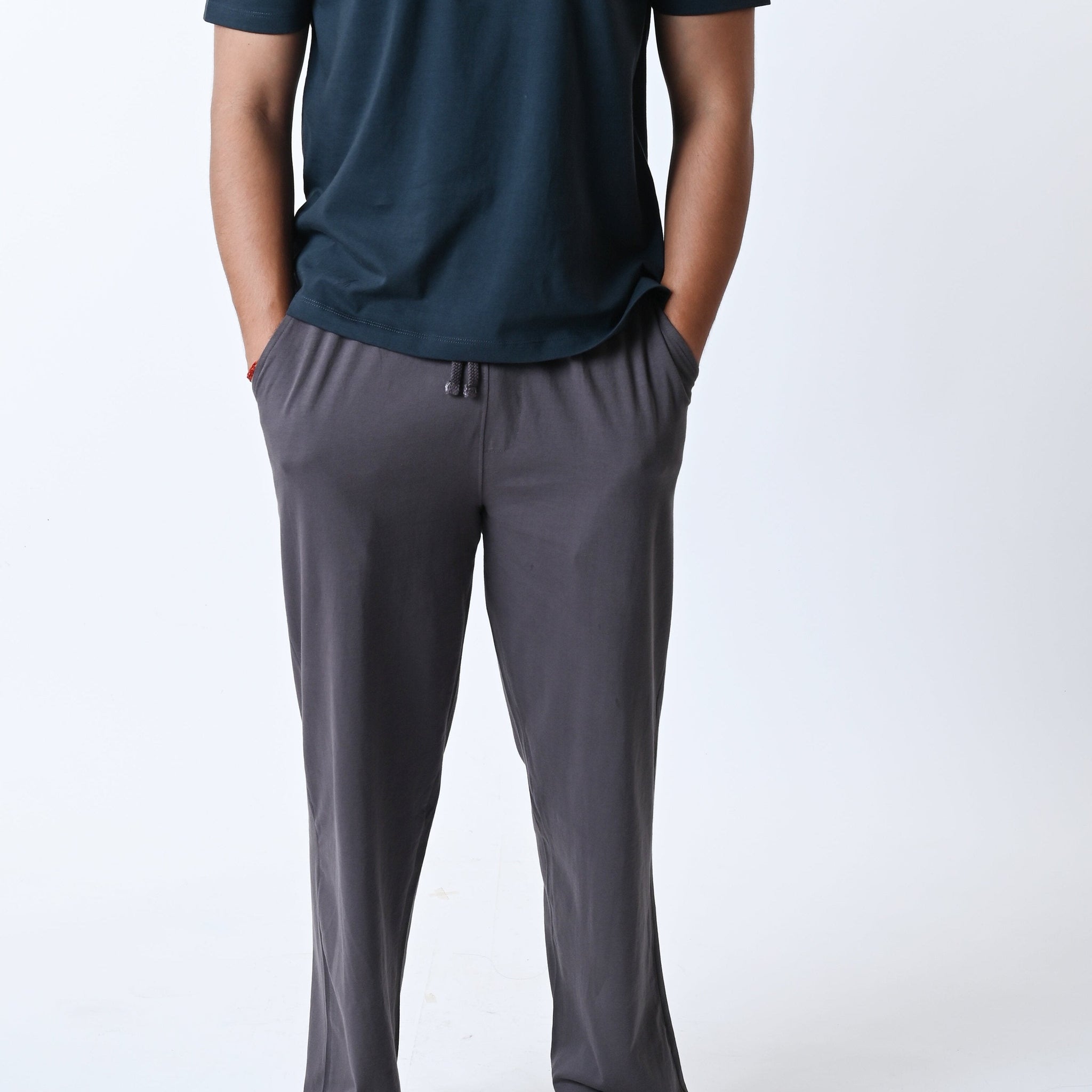 Tulum Men's Cotton Pyjamas (SLATE GREY)