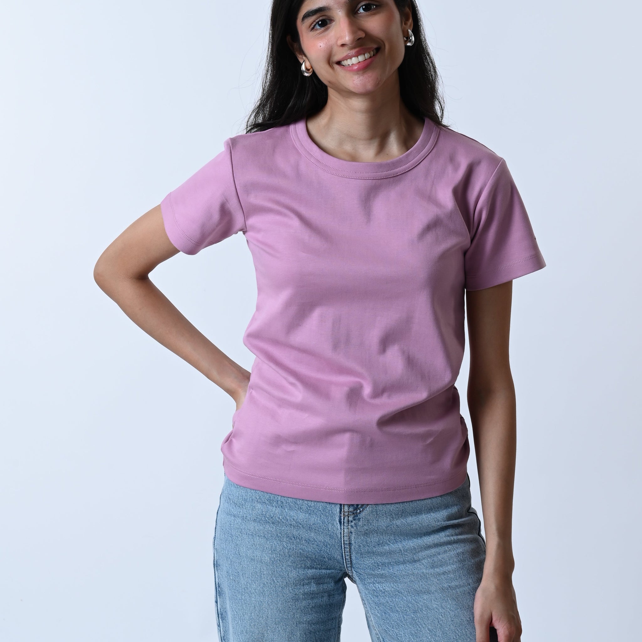 The Ultimate Comfort Tee (MAUVE)