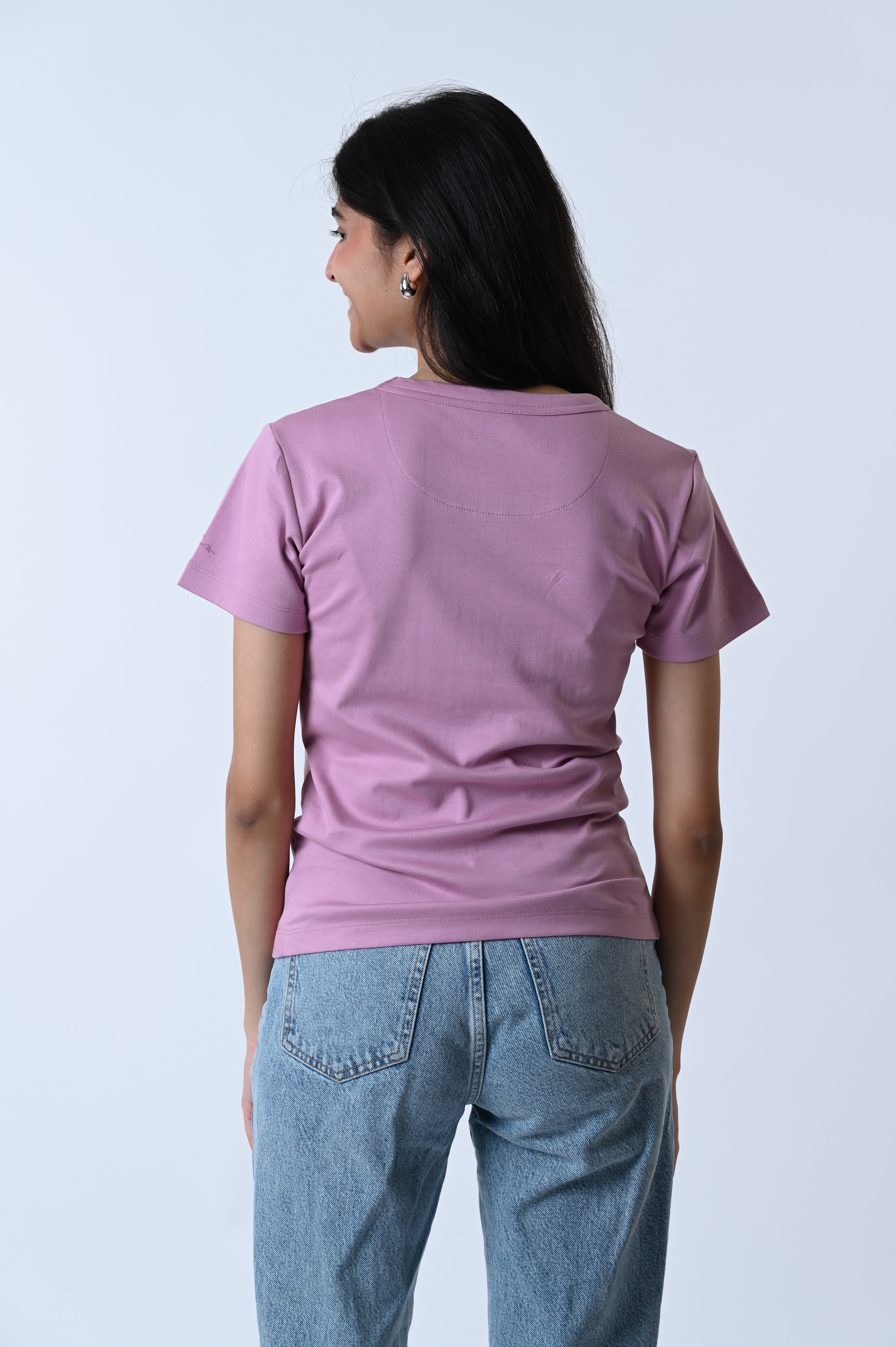 The Ultimate Comfort Tee (MAUVE)